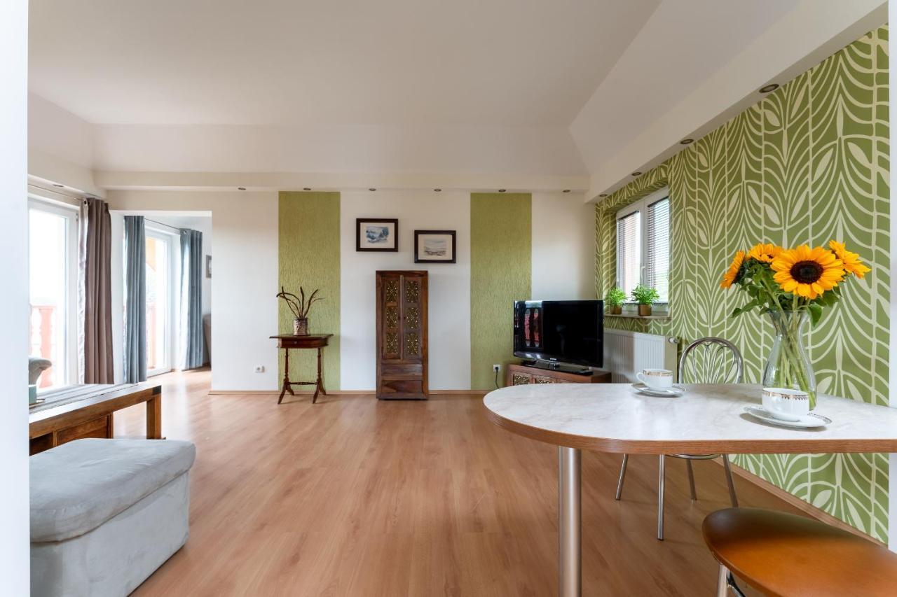 Apartament Green Hill Z Balkonem I Widokiem Na Karkonosze - Space Apart Еленя-Гура Экстерьер фото
